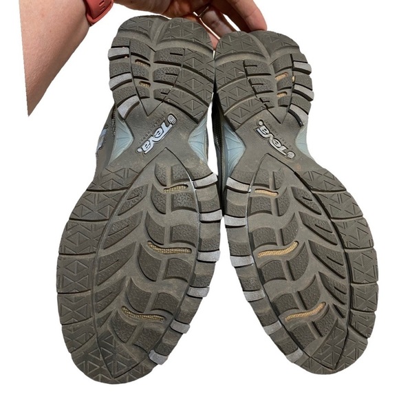 Teva Hiker Low Blue & Tan Size 10 - Picture 6 of 9